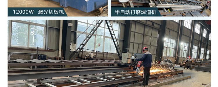 焊接打磨作业现场