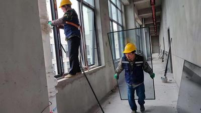 玻璃幕墙安装
